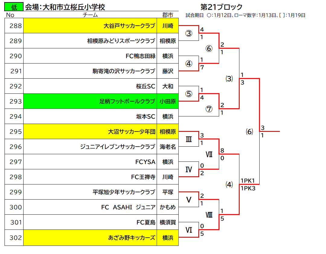 Fakj 第46回 神奈川県少年サッカー選手権大会 低学年